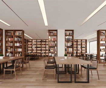 Modern Bookstore Book Bar-ID:690561061