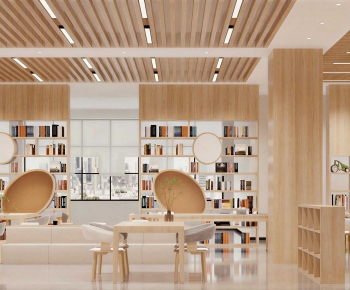 Modern Children's Reading Room-ID:409430987