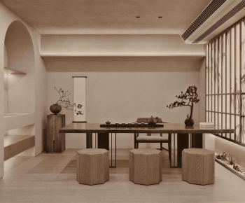 New Chinese Style Tea House-ID:343691118