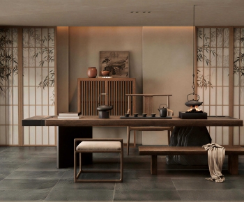 New Chinese Style Tea House-ID:887768982