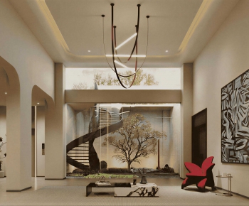Modern A Living Room-ID:204498057