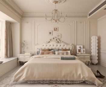 French Style Bedroom-ID:160279355