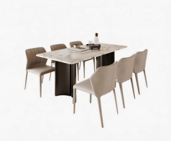 Modern Dining Table And Chairs-ID:815332894