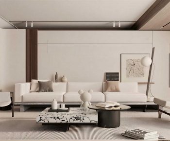 Modern A Living Room-ID:813242916