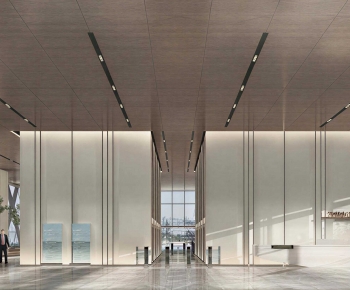 Modern Office Reception Desk-ID:864698894