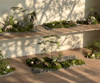 Wabi-sabi Style Plant Landscaping-ID:649092916