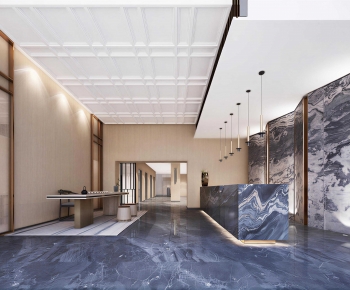 New Chinese Style Lobby Hall-ID:391810891