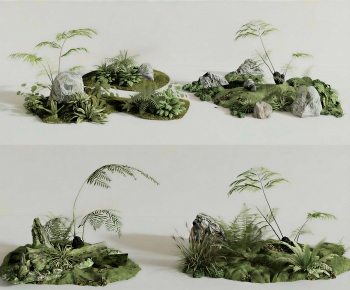 Modern Plant Landscaping-ID:696194895