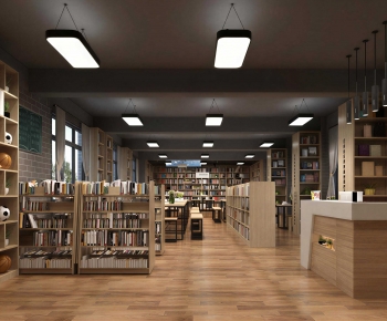 Modern Bookstore Book Bar-ID:432698012