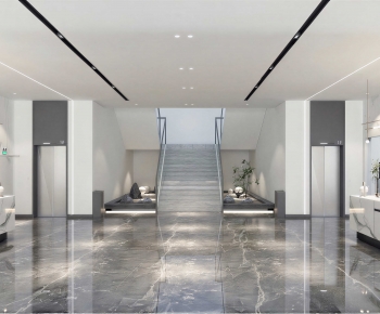 Modern Office Reception Desk-ID:582221036