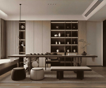 New Chinese Style Tea House-ID:688518058