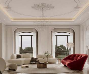 French Style A Living Room-ID:243068937