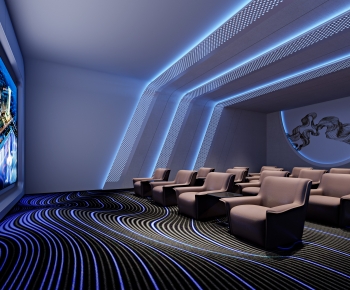 Modern Audiovisual Room-ID:115149071
