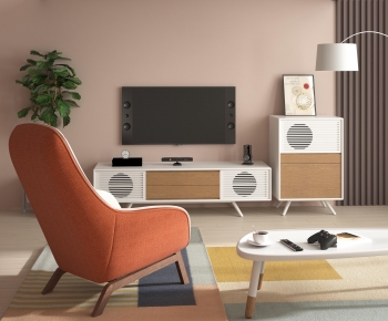 Nordic Style A Living Room-ID:874645955