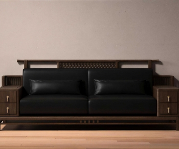 New Chinese Style A Sofa For Two-ID:855520013