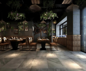 Industrial Style Restaurant-ID:570281982