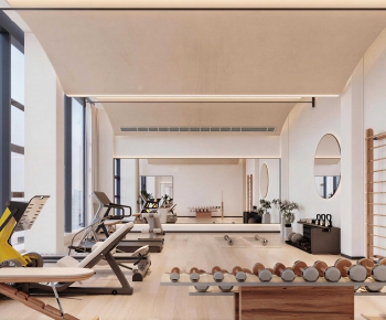 Modern Home Fitness Room-ID:854886059