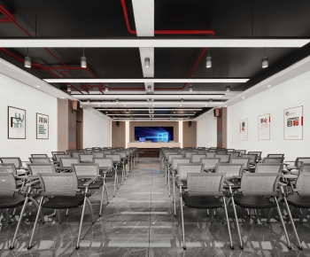 Industrial Style Training Room-ID:463650266