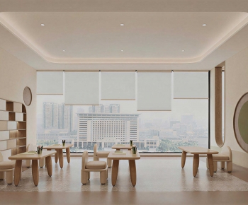 Wabi-sabi Style Kindergarten Classrooms-ID:931912907