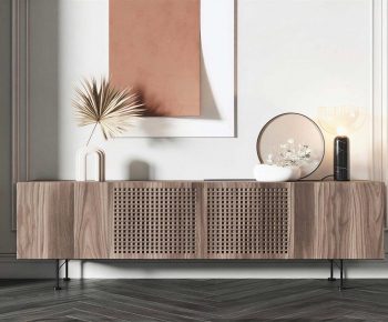 Wabi-sabi Style TV Cabinet-ID:279547931