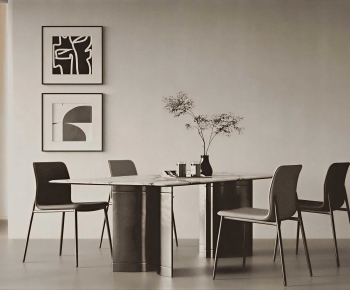Modern Dining Table And Chairs-ID:504282956