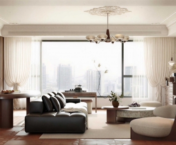 French Style A Living Room-ID:570837025