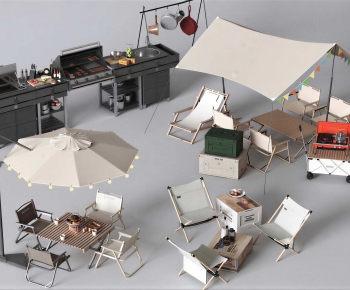 Modern Outdoor Tables And Chairs-ID:658154963
