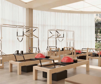 Modern Yoga Room-ID:890938045