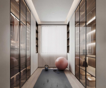 Modern Clothes Storage Area-ID:638735061