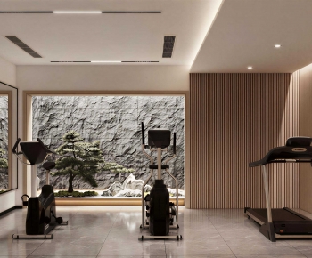 Modern Home Fitness Room-ID:310713055
