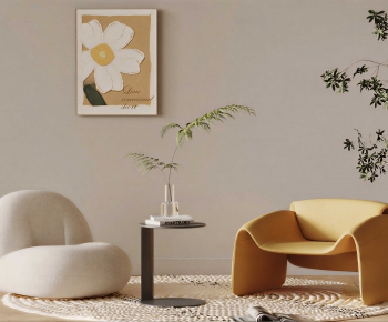Modern Single Sofa-ID:558708914