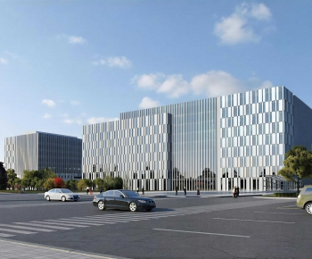 Modern Appearance Of Commercial Building-ID:349389086