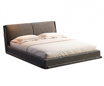 Modern Double Bed-ID:695729028