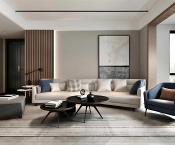 Modern A Living Room-ID:858079915
