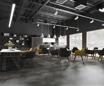 Industrial Style Office Tea Room-ID:132123955