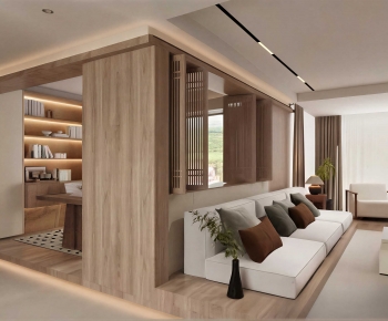 Modern A Living Room-ID:972509447