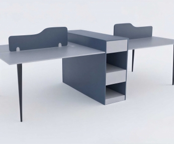 Modern Office Desk And Chair-ID:723268995