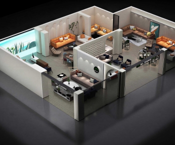 Modern Exhibition Hall-ID:226526988