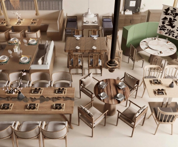 Modern Dining Table And Chairs-ID:974136118