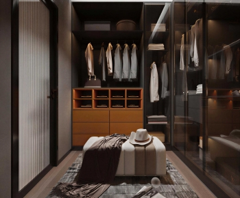 Modern Clothes Storage Area-ID:272006994