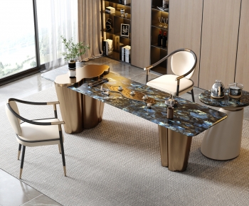 Modern Tea Tables And Chairs-ID:638618953