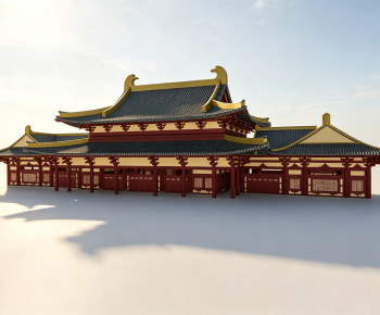 Chinese Style Ancient Architectural Buildings-ID:189217098