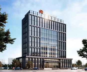 Modern Appearance Of Commercial Building-ID:356791066