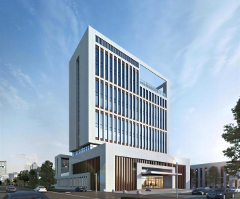 Modern Appearance Of Commercial Building-ID:342072961