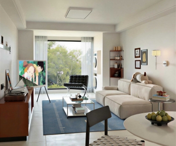 Modern A Living Room-ID:812411079