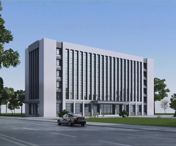Modern Appearance Of Commercial Building-ID:759629963