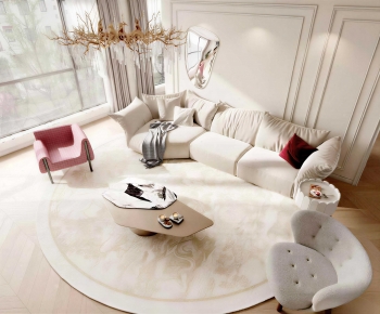 French Style Sofa Combination-ID:835587983