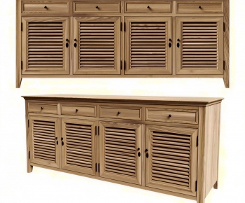 American Style Country Style Sideboard-ID:710742956