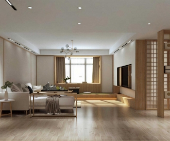 Japanese Style A Living Room-ID:455477952