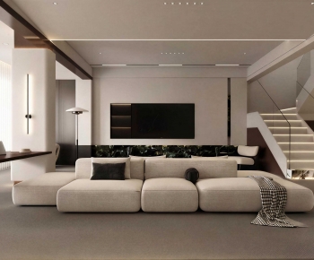 Modern A Living Room-ID:143711097